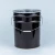 Import 5 Gallon Black Anti-rust Plastic Lining Paint Pails Steel Drums with Flower lid China Manufacturer from China
