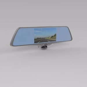 5.0 Dual Channel Full HD Car Black Box With Built-in Rear View Mirror