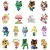Import 50PCS Animal Game Stickers Skateboard Fridge Guitar Laptop Motorcycle Travel Luggage Classic Toy Sticker for Kid Gift from China