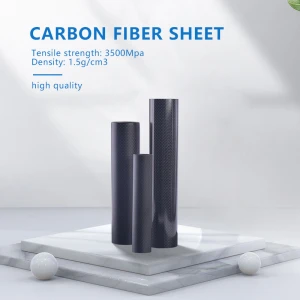 5*3*1000mm high quality carbon fiber pipe round tube carbon fiber tube