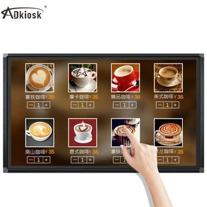 55 inch samsung panel lcd 4k monitor touch screen tablet pc media advertising player