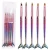 Import 5PCS/PACK Mermaid Gradient Nail Art Crayon Crystal Brush Pen TR2020062801 Light Therapy Saw Tooth Brush Pen from China