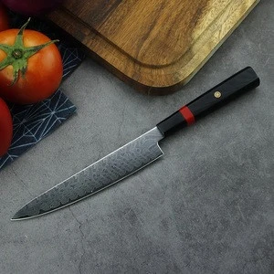6 inch high quality damascus steel kitchen utility knife