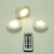 Import 6 pack with remote control light cabinet wireless LED puck light from Taiwan