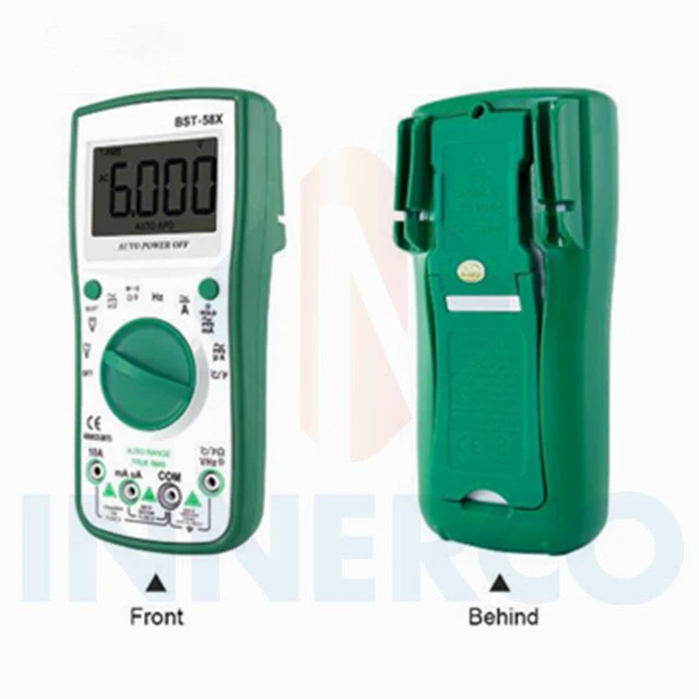 6000 counts Backlight AC/DC Ammeter Voltmeter Ohm Portable Meter voltage meter