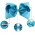 Import 6&quot; Customized Baby Color Ribbon hair bow with clip for girls from China