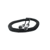 7 pin metal head waterproof copper electrical spiral coiled cord spiral spring trailer wiring harness trailer cable