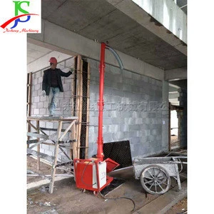 7.5KW new secondary structure feeding machine fine stone concrete conveying equipment for construction site