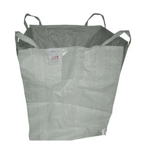 80 microns LDPE liner UV stabilized FIBC bag Uncoated PP cloth antstatic big bag