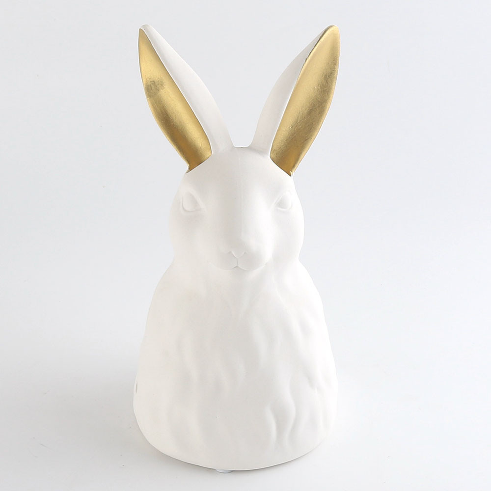 8.5 inch Rabbit Animal Custom Design Flower Ornaments Decor Ceramic Vase