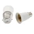 Import 8mm E27 B22 Colored Light Socket Screw Type Led Metal bulb Base adapter Socket E27 Lamp holder from China