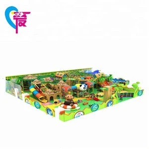A-15221 Indoor Amusement Park Children Plastic Indoor Playground Jungle Theme Used School Playground Equipment For Sale