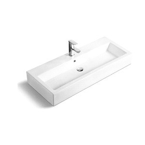 Above counter 100% inspection ceramic wash basin, modern bathroom porcelain sink