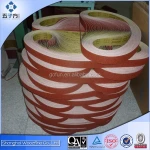 Abrasive belts for stainless steel satin finish