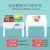 Import ABS eco-friendly material multifunctional design for one table kids desk from China