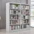 Import Accepted Customized Metal Library Reading Room Bookshelf In Wooden Color from China