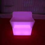 Acrylic led bar furniture for sale modern led bar counter RGB colorful bar table furniture