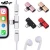 Import Adapter for iPhone X 7 8 Plus Splitter Audio Earphone Aux Charger Splitter from China
