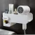 Import Adhesive Hair Dryer Holder Wall Mount-No Drilling Hair Dryer Styling Tools Organizer Storage- Multifunctional Shelf from China