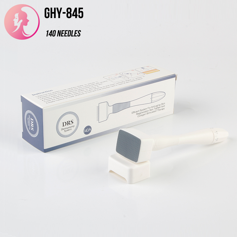Adjustable 0-3.0mmm 140 Derma Stamp microneedling for therapy Anti Aging Scar Wrinkle