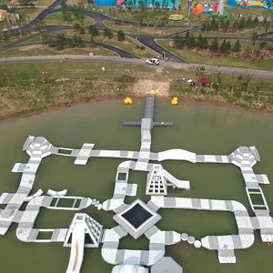 Adult Giant Amusement Parks Inflatable Floating Ground Water Sea Park Games Inflatable Water Sports