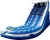 Import Adults kids outdoor magic large blue crush running bouncy games inflatable water slide from China