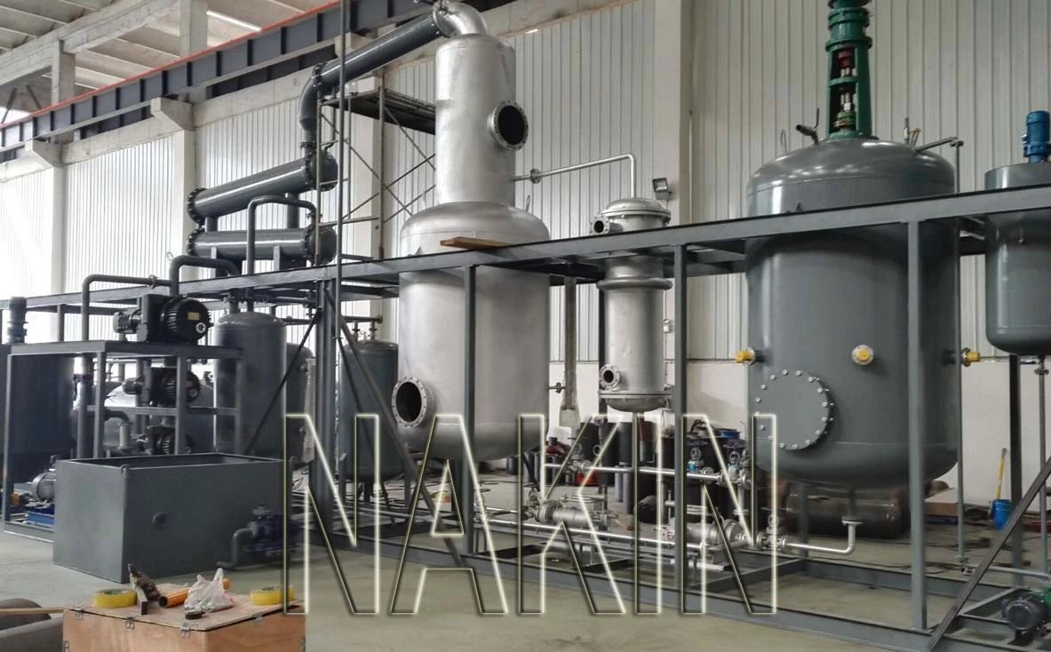 Advanced Anti-Explosion JZC Oil Refining Equipment / Vehicle Oil Recycling Machine