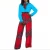 Import African women long sleeve shirt+pants clothing set from China