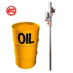Air Operated Drum Lubrication Transfer Pneumatic Pressure Engine Gear Oil Pump