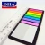  China Neon Paper Index Memo Pad Self-Stick Letter Shaped Sticky Notes