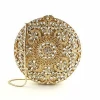  china wholesale special round crystal clutch evening bag OC3596