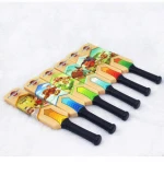 All Around Multi-color Printing PU Cricket Suit for Children Outdoor Training Toys Wood Cricket Bat Sports Game
