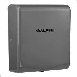 Alpine Industries Willow Commercial Gray High Speed Automatic Electric Hand Dryer