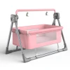 Aluminum alloy frame lightweight electric cot bed baby cot bed crib