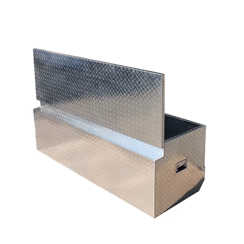 Aluminum toolbox aluminum checker plate tool box truck bed aluminum tool box