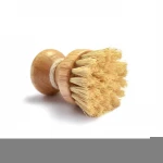 Amazon Hot Sale Bamboo Handle Cleaning Kitchen Brush