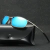 Amazon Hot sale Sunglasses metal frame seven colors TAC lens FS3095 fashion Sports Polarized Sunglasses for driving