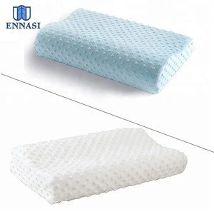 Amazon Hot Selling Comfortable Ergonomic Contour Memory Foam Side Sleeper Bed Pillow for Sleeping