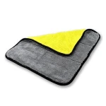 Amazon Hot Selling Extra Thick Super Absorbent Car Washing Cloth Microfiber Polish Towel Car Wash Towels