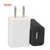American Plug Mobile Phone Charger 5V 1A Single USB Wall Charger Cube Power Travel Adapter