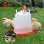 Animal husbandry equipment plastic chicken feeder and drinker