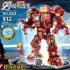 Anti-hulk Mech  Doll Toy Plastic Bricks Assembled Building Block Toys