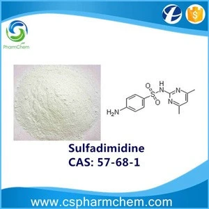 Anti-infective Sulfadimidine 57-68-1 BP/USP grade