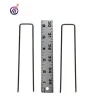 Anti-Rust Galvanized Ground Staples Heavy-Duty Steel Sod Stakes Anchor Pins U-Shaped Garden Securing Pegs for Securing Landscape