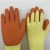 Import Anti-slip Cotton working gloves cheap PRICE construction handling latex dipped glove from China