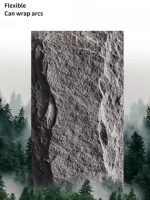 Artificial Stone Pu Faux Stone Wall Panel Decorative Panels Pu Mushroom Stone