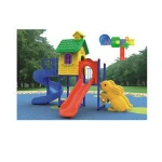 attractive funny slides outdoor playground forest and animal themed for kids play amusement equipment hot saleHFB-1813001