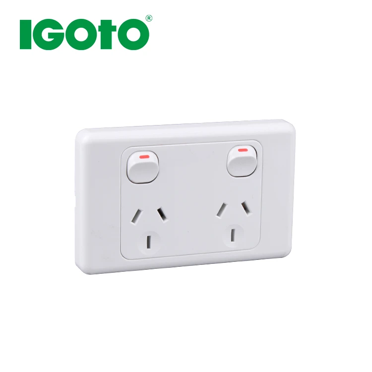 Australian standard AS -315  Electrical switch socket 10A single power point