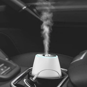Auto air purifier and humidifier Car diffuser essential oil air humidifier accessories for cars