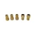 Import Auto spare parts universal brass tire pressure cap car tire valve caps from China